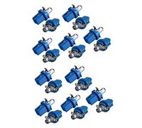 Uikdjgu 20x Ampoule LED Compteur Tableau DE Bord B8-5D T5 Lampe avec Support Bleu Tuning Auto Voiture