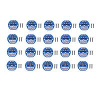 Uikdjgu 20X RTD PT100 DC24V Transmetteur de Temperature de Moins 50-100 Degre de Sortie 0-10V