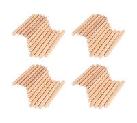 Uikdjgu 24 Paires de Claves de Bois Instrument de Percussion Musicale Bâtons de Rythme Percussion Bâtons de Rythme Enfants Jouet Musical