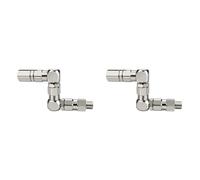 Uikdjgu 2pièces 1/4 Accessoire de Pompe de Pulvérisateur de Peinture à Joint de Type Z 1/4 (M) x 1/4 Pouce (F) Z-Swivel 6500PSI Rotation à 360° En Acier Inoxydable