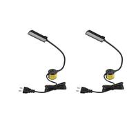Uikdjgu 2X 30 LED Machine à Coudre Lumière éclairage de Couture pour établi Tour Perceuse Flexible Col de Cygne Bras Lampe de Travail Prise UE