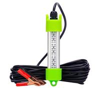 Uikdjgu 2X 45W DC 12V Haute Puissance Super LED Poissons Attractifs Submersible sous- Quai Pêche de Nuit Lumière Leurres Poisson Lampe