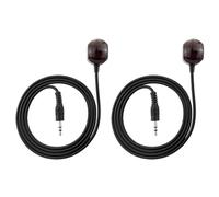 Uikdjgu 2X Câble D'Extension de RéCepteur de TéLéCommande IR Infrarouge 3,5 mm 38KHz pour BoîTier de RéGlage