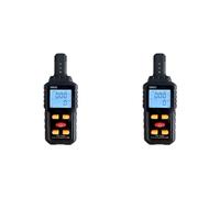 Uikdjgu 2X Compteur de Dosimètre de Rayonnement Geiger EMF Mètre Alarme Automatique Mesure en Temps Réel Testeur de Détecteur de Rayonnement