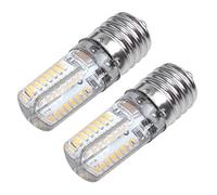Uikdjgu 2X E17 Socket 5W 64 Lampe LED Ampoule 3014 SMD blanc chaud AC 110V-220V