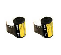 Uikdjgu 2X Film Couleur Négatif ECN-2 35 mm Rouleau de Film Couleur pour Appareil Photo 35 mm 8EXP pour 135 Appareils Photo NT Film Couleur Type 135 de Haute Qualité