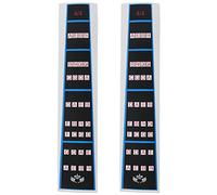 Uikdjgu 2X Guide de Doigt de Violon/Autocollant de Touche Fret Guide Label Finger Chart pour Taille 4/4