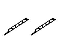Uikdjgu 2X Lame de Scie Alternative Carbure Carbure de Tungstène pour Couper le Béton Poreux, le Fibrociment, La Brique 455 mm/17,9 Pouces