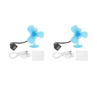 Uikdjgu 2X Mini GéNéRateur D'ÉNergie ÉOlienne Portable USB 5 W, Moteur, Alternateur, Chargeur de TéLéPhone D'Urgence pour Cadeau D'ExtéRieur
