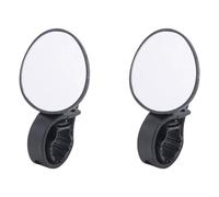 Uikdjgu 2X Miroir de Vélo, Guidons Réglables de RéTroviseurs de Cyclisme de Vélo Montés pour Le Vélo de Route de Montagne