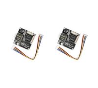 Uikdjgu 2X Module PoE 48 V à 12 V pour Caméras IP Réseau de Vidéosurveillance de Sécurité Modules d'alimentation sur Ethernet IEEE802.3af 12 V 1,5 A Sortie 15 W