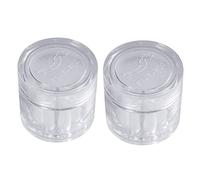 Uikdjgu 2X Plastique Reservoir Aquarium Tuyau Collecteur de Piege Trappeur pour Sangsues Ver Planarian 8 Trous