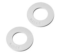 Uikdjgu 2X Poids Fractionnaires Poids Fractionnaires Mini Plaques de Poids Plaques de Musculation Accessoire de Disque Précis Blanc 0.25Kg