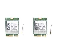 Uikdjgu 2X RTL8821CE 802.11AC 1X1 Wi-FI + BT 4.2 Carte Adaptateur Combinée SPS 915621-001 Carte Netowrk sans Fil pour ProBook 450 G5 Séries