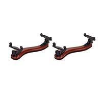 Uikdjgu 2X Support D'épaule de Violon Professionnel 3/4 4/4 Support D'épaule de Violon en Bois D'érable Réglable Accessoires de Pièces de Violon