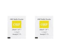 Uikdjgu 2X Testeur D'ORP de Poudre de Tampon de Poudre D'Étalonnage ORP Testeur de Mesure de la Solution D'Étalonnage 256MV