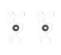Uikdjgu 2X Tête de Pont Snooker Billard Cue Rack Heads Accessoire pour Billard Pool Queue Accessoire