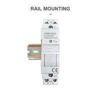 Uikdjgu 2X Tuya Smart Life ZigBee 16A Din Rail 1P Commutateur KWh Compteur avec Contrôleur D'énergie Minuterie Support App Télécommande