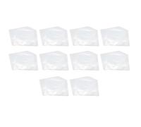 Uikdjgu 300 Sac Plat à Dessus Ouvert 6.7Mil Couverture Solide en Plastique Disque Vinyle Manches Extérieures pour 12 Pouces Double/Gatefold 2LP 3LP 4LP