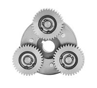 Uikdjgu 36T 38Mm Engrenage PlanéTaire avec Embrayage pour Moteur VéLo éLectrique E-Bike Engrenage en Acier PièCes Ebike