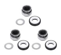 Uikdjgu 3X 12mm Ressort helicoidal Caoutchouc Pompe Soufflet Joint mecanique 301-12