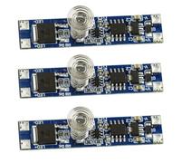 Uikdjgu 3X 5V-24V 8A Module de Capteur Capacitif de Gradateur de Lumière LED Intelligent Intelligent PCBALED Commutateur Tactile de Contrôle de Gradation