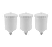 Uikdjgu 3X 600Ml Arrosoir de Peinture Outil de Pulvérisation D'air Outil de Pulvérisation de Connecteur de Filetage de Pot en Plastique