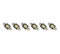 Uikdjgu 3X Ampoules LED Canbus 3020 Chipset Lumens 400 Extreme pour Interieur Lampe De Voiture De Dome De Plaque D'Immatriculation Feston De 31Mm De3175 6428 Xenon Blanc