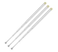 Uikdjgu 3X Antenne pour la Radio FM 5 Sections Telescopiques 307mm 12 Pouce