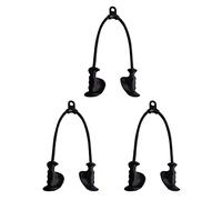 Uikdjgu 3X Corde Triceps Ergonomique à Tirer vers Le Bas avec Poignée en Caoutchouc Naturel Anti-Glissante pour Plus de Fibres Musculaires-Corde de Gymnastique pour Pousser vers Le Bas