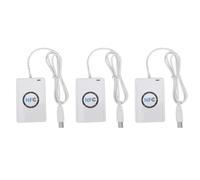 Uikdjgu 3X Lecteur de Carte USB NFC Graveur ACR122U-A9 Chine Lecteur de Carte RFID sans Contact Lecteur NFC sans Fil