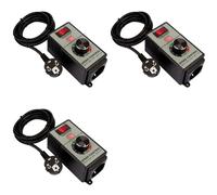 Uikdjgu 3X Meuleuse D'Angle Régulateur de Vitesse Commutateur AC220V-250V 4000W Puissance Maximale Outil Électrique Manuel Prise Ue