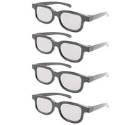 Uikdjgu 4 PièCes Lunettes 3D Passives PolariséEs pour éCran CinéMa IMIX
