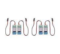 Uikdjgu 4 Pièces RC PWM Commutateur de Relais électronique pour Avion RC Bricolage Modèle Feux de Navigation Contrôleur Universel K1 Commutateur
