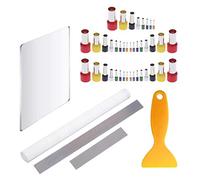 Uikdjgu 45 PièCes SéRies D'Outils en Argile PolymèRe Acrylique PolymèRe Argile Rouleau Argile Lame Coupe Feuille Acrylique Rond Cercle PoinçOn Outils