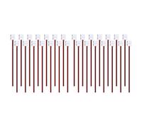 Uikdjgu 48 Pièces 8mm 2 Broches LED Connecteur de Lumière de Bande pour 8 mm de Large Flexible SMD 3528 2835 Bande de LED de Couleur Sans Soudure