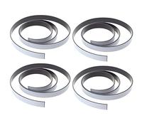 Uikdjgu 4pièces 1M Aimant Magnétique Magnétique Bande de Rouleau Magnétique Bande Adhésive 10X1.5mm