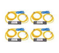 Uikdjgu 4X Ftth SC UPC 1 x 2 PLC Fibre Monomode Optique Séparateur Coupleur Optique Fbt
