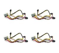 Uikdjgu 4X PCI-E 6Pin EntréE DC 12V 300W DC-ATX-300W 24Pin ATX Commutateur PSU Module D'Alimentation