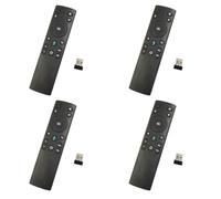 Uikdjgu 4X Q5 + Air Mouse Bluetooth TéLéCommande Vocale Convient pour Smart TV Android Box sans Fil 2.4G TéLéCommande Vocale