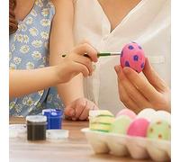 Uikdjgu 50 Bandes Vides Bandes de Peinture Pots de Tasse de Peinture Stockage Clair Contenants de Peinture Mini Pot de Tasse de Peinture 3Ml / 0,1 Oz