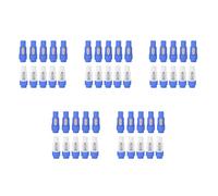 Uikdjgu 50 Pièces/Lot Nac3Fca Speakon Fiche 3 Broches Mâle Powercon Connecteur 20A 250V Ac Connecteur D'Alimentation Bleu et Blanc