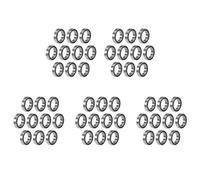 Uikdjgu 50 Pièces Séries 6701-12X18X4 mm Roulements à Billes à Double Rainure Scellés en Caoutchouc Miniatures