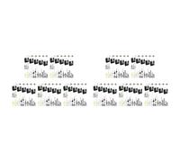 Uikdjgu 50 Pièces Séries Mécanisme de Mouvement D'Horloge Pièces Silence Quartz Bricolage Horloge Murale avec 7 Paires Différentes Kit de Remplacement D'Aiguilles D'Horloge