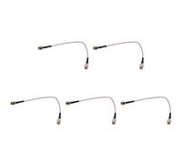 Uikdjgu 5pièces 6.5 Pouce Longueur SMA Male A SMA Male Connecteur Pigtail Cable