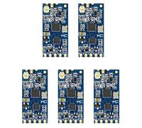 Uikdjgu 5X -12 433Mhz SI4463 Module de Port Série sans Fil 1000M Remplacent Bluetooth HC12