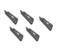 Uikdjgu 5X 600-6000Mhz Souple Plier Routeur sans Fil 2G 3G GSM GPRS 4G 5G Gain élevé Amplificateur de Signal LTE 40 DBi Antenne WiFi Noir B