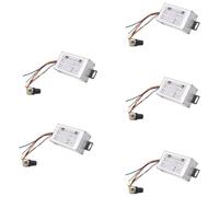 Uikdjgu 5X ContrôLeur de Vitesse Moteur DC9V 12V 24V 48V 60V 20A PWM ContrôLeur de Vitesse Moteur RéGulateur Pilote 0-1200W Courant RéGlable