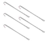 Uikdjgu 5X Lampe de Barre de Bande Dure 50cm 12V 36 LED 5050 SMD Aluminium Rigide Blanc