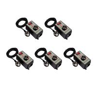 Uikdjgu 5X Meuleuse D'Angle Régulateur de Vitesse Commutateur AC220V-250V 4000W Puissance Maximale Outil Électrique Manuel Prise Ue